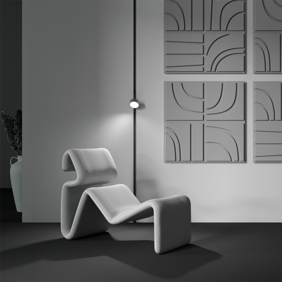 TR040-2-18W3K-BBS Трековый магнитный светодиодный светильник Maytoni Exility CRI90+ 3000К 1205Лм 120° 18Вт