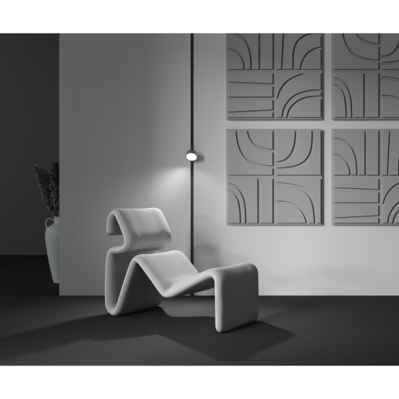 TR040-2-18W3K-BBS Трековый магнитный светодиодный светильник Maytoni Exility CRI90+ 3000К 1205Лм 120° 18Вт