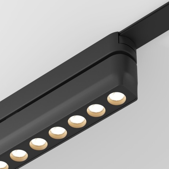 DK5338-BK Трековый магнитный светодиодный светильник Denkirs AIR 48V CRI90+ 4000К 872Лм 36° 12Вт