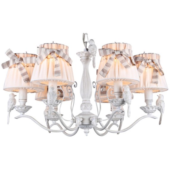 Люстра подвесная Maytoni ARM013-06-W Bird под лампы 6xE14 40W