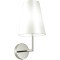 SLE105901-01 Светильник настенный Никель/Белый E14 1*40W BELLINO