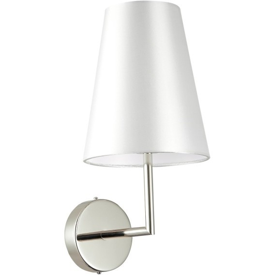 SLE105901-01 Светильник настенный Никель/Белый E14 1*40W BELLINO