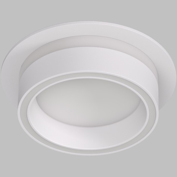 DK2100-WH Встраиваемый светильник NIKO, IP 20, до 15 Вт, GX53, LED, белый, акрил, алюминий