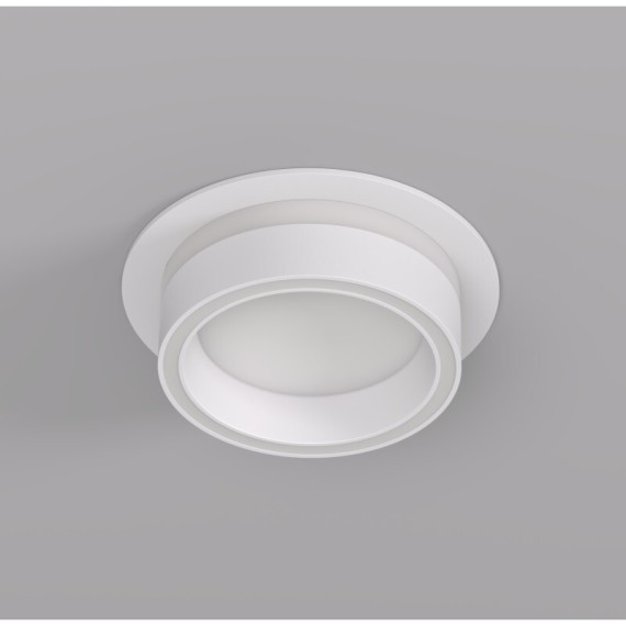 DK2100-WH Встраиваемый светильник NIKO, IP 20, до 15 Вт, GX53, LED, белый, акрил, алюминий