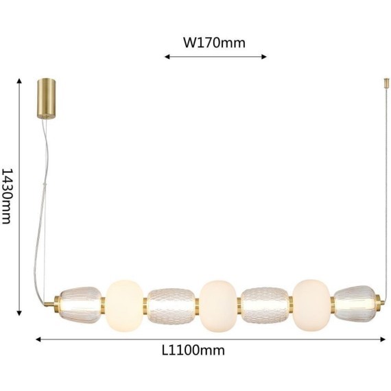 Подвесной светильник Bella 4057-3P