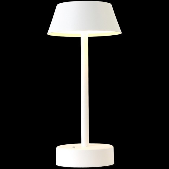 Аккумуляторная настольная лампа Crystal Lux SANTA LG1 WHITE