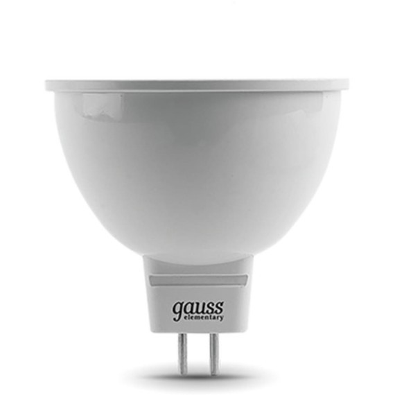 13524 Лампа Gauss LED Elementary MR16 GU5.3 3.5W 300lm 4100K 1/10/100