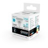 13524 Лампа Gauss LED Elementary MR16 GU5.3 3.5W 300lm 4100K 1/10/100