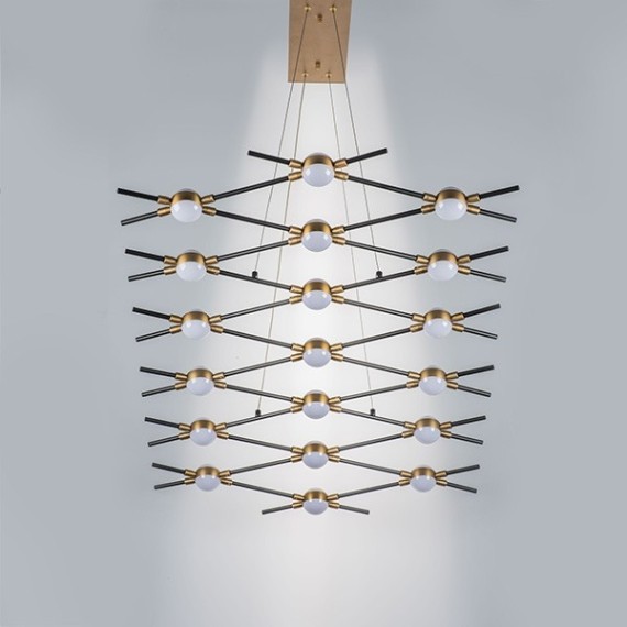 Люстра подвесная Bergamo Lightstar 745347