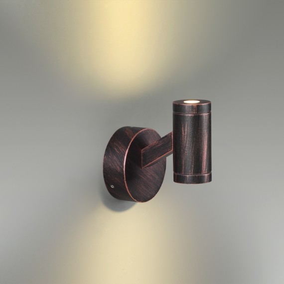 Уличный настенный светильник Odeon Light IP54 LED 6W 3000K PRODY 6636/6BL