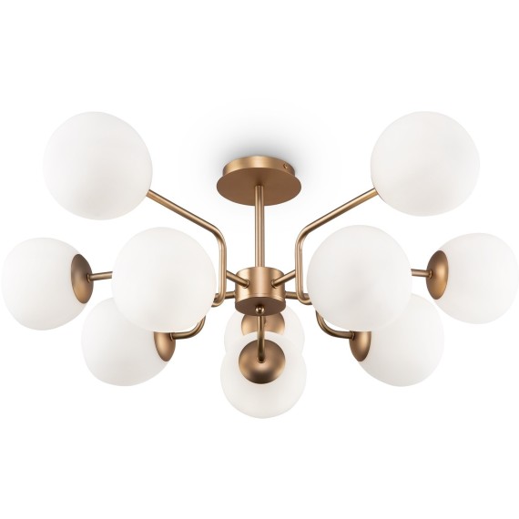 Люстра потолочная Maytoni MOD221PL-10G Erich под лампы 10xE14 40W