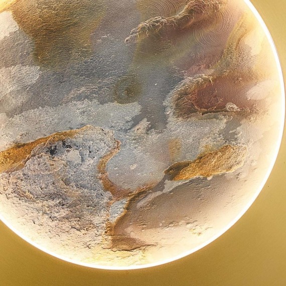 4597-1W, настенный светильник, D50xW300xH300, LEDx24W, 336LM, 4000K, CRI>90, included