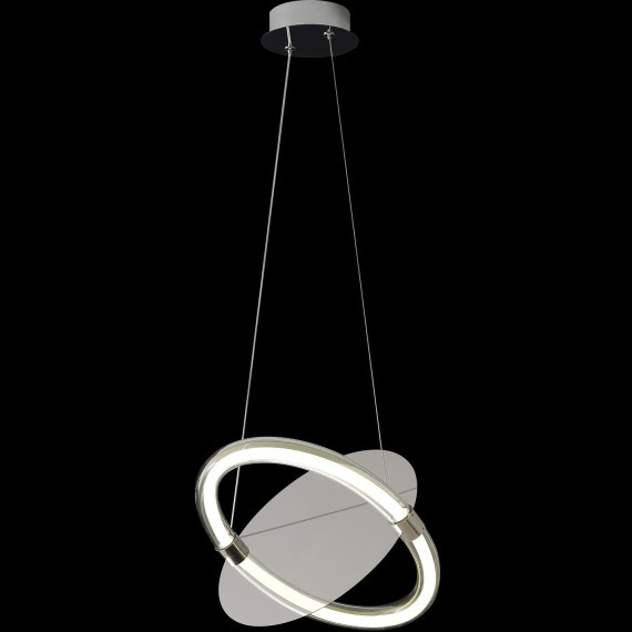 Светильник подвесной Crystal Lux NEBULA SP22W LED CHROME 4030/222