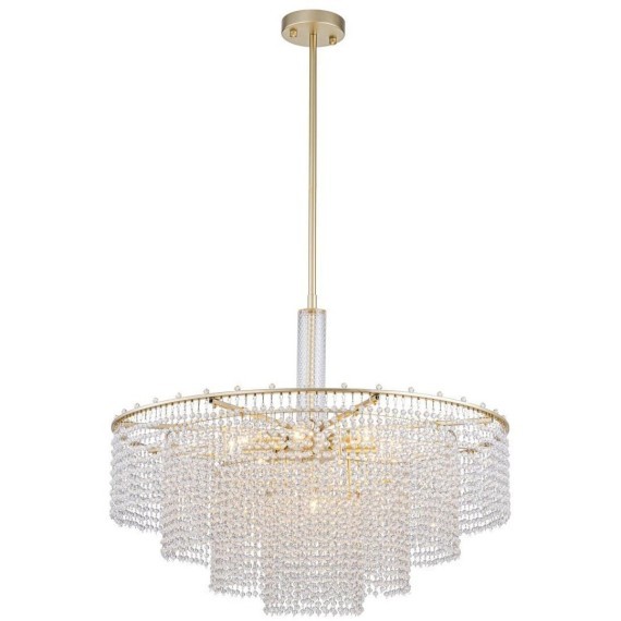 4762-9P, подвесная люстра, D700xH550/850, 9xE14x40W, excluded