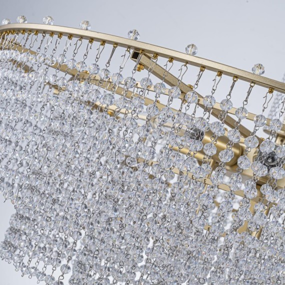 4762-9P, подвесная люстра, D700xH550/850, 9xE14x40W, excluded