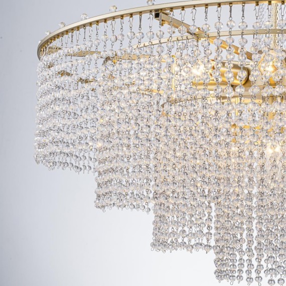 4762-9P, подвесная люстра, D700xH550/850, 9xE14x40W, excluded