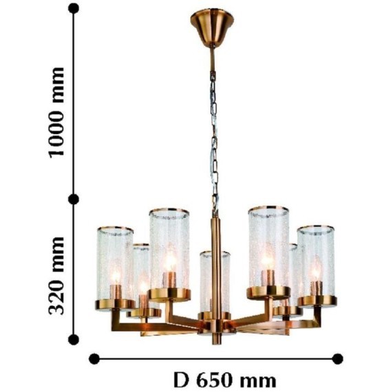 Подвесная люстра Assembly 2060-7P