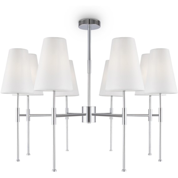 Люстра на штанге Freya FR5196PL-08CH Tida под лампы 8xE14 40W