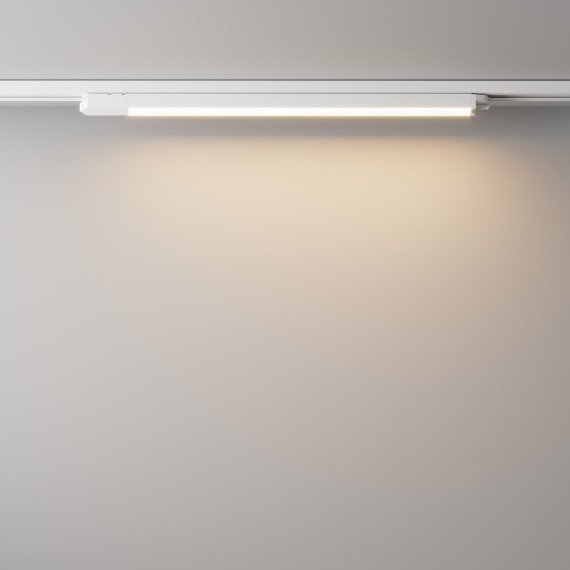 Однофазный двужильный светодиодный трековый светильник Maytoni Unity TR000-1-24W3K-W Basis 3000К 1900Лм CRI90+ 110° 24Вт