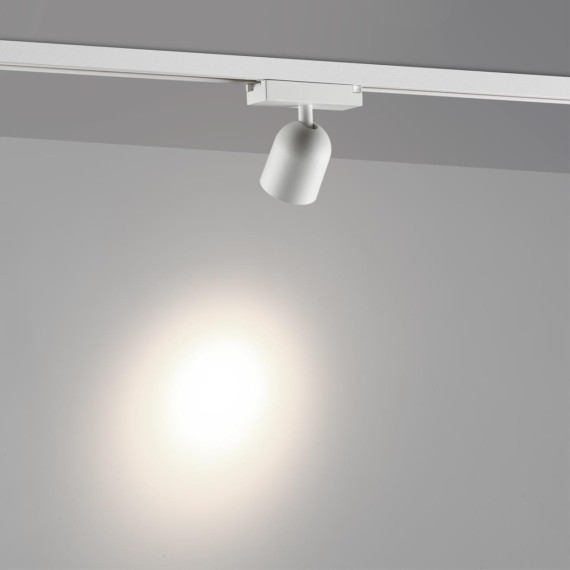 359810 Белый светодиодный однофазный трехжильный трековый светильник 10Вт 882Лм 4000К 32° CRI≥90 180-265V IP20 Novotech SOLETTE