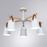 Люстра потолочная Arte Lamp A7032PL-5WH Thomas под лампы 5xE27 60W