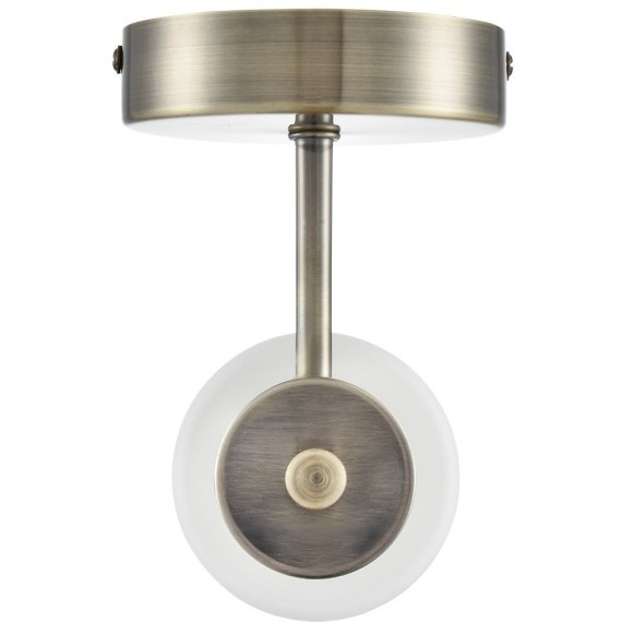 8100/1W COMFI LN25 бронза/белый металл/стекло Бра Е14 1*40W 220V MAVE