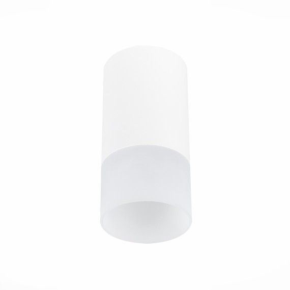 ST100.512.01 Светильник потолочный Белый GU10 1*50W IP20 D64xH131 220V Без ламп Накладные светильники