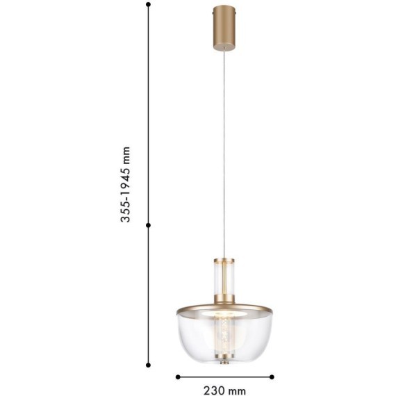 Подвесной светильник Flaska 4313-1P