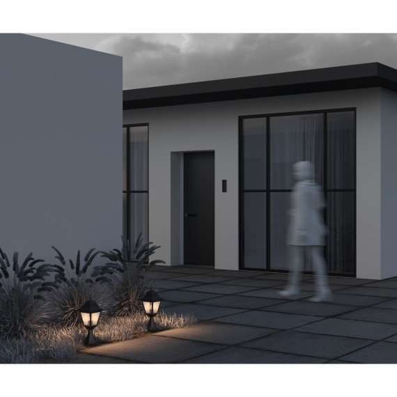 Уличный наземный светильник Maytoni O004FL-01B Abbey Road IP44 под лампу 1xE27 60W