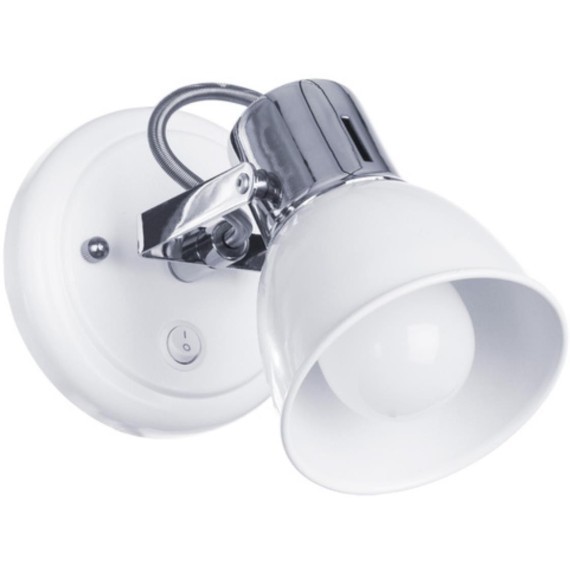Спот настенный Arte Lamp A1677AP-1WH JOVI под лампу 1xE14 40W