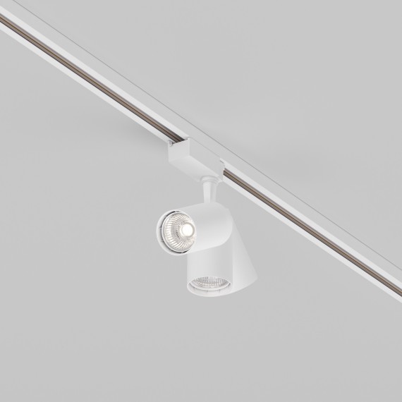 Однофазный двужильный светодиодный трековый светильник Maytoni Unity TR003-1-6W4K-M-W Vuoro 4000К 460Лм CRI90+ 36° 6Вт