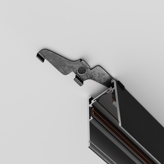 Крепление для накладных шинопроводов Maytoni Exility TRA034HS-21B