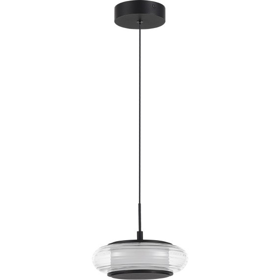 SL6239.403.01 Светильник подвесной ST-Luce черный/прозрачный LED 1*7W 3000K FRITTELA