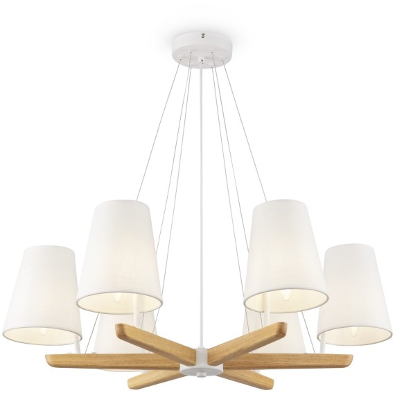 Люстра подвесная Freya FR8019PL-06W Arellano под лампы 6xE14 40W