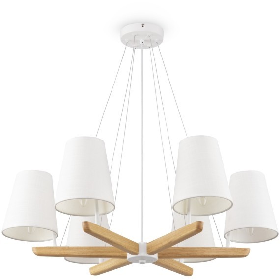 Люстра подвесная Freya FR8019PL-06W Arellano под лампы 6xE14 40W