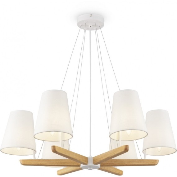 Люстра подвесная Freya FR8019PL-06W Arellano под лампы 6xE14 40W