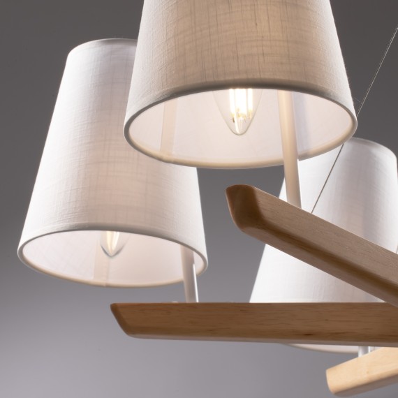 Люстра подвесная Freya FR8019PL-06W Arellano под лампы 6xE14 40W