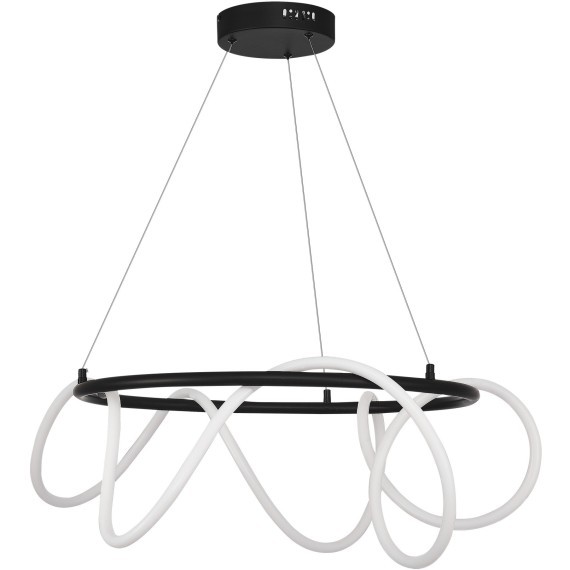 SL6102.403.55 Светильник подвесной ST-Luce Черный/Белый LED 1*35W 3000K SAGRATO