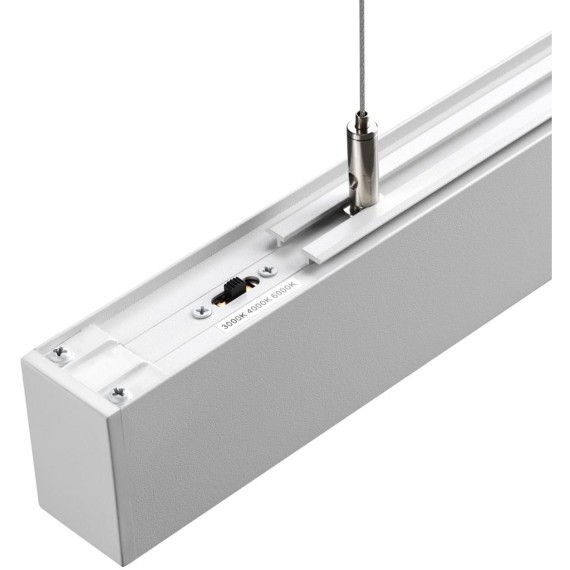 Светильник линейный Novotech  светодиод. с переключ. цв. температуры IP20 LED 40W 220-240V 3000К\4000К\6000К FATTO 359604
