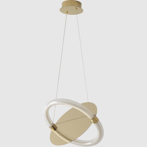 Светильник подвесной Crystal Lux NEBULA SP22W LED GOLD 4031/222