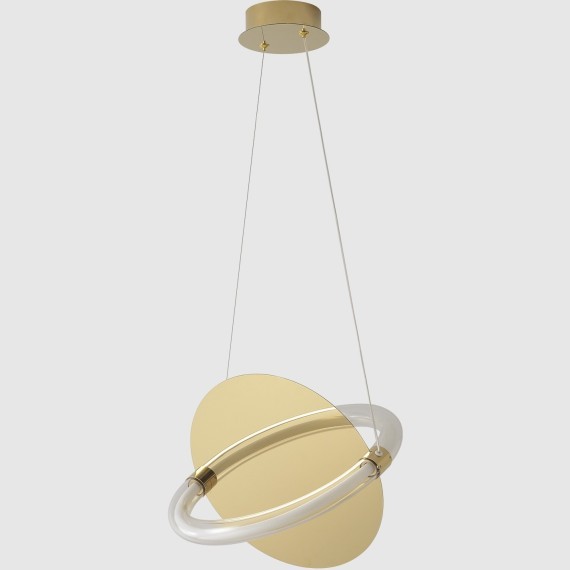 Светильник подвесной Crystal Lux NEBULA SP22W LED GOLD 4031/222