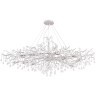 Люстра Crystal Lux REINA V2 SP16 L1500 SILVER PATINA