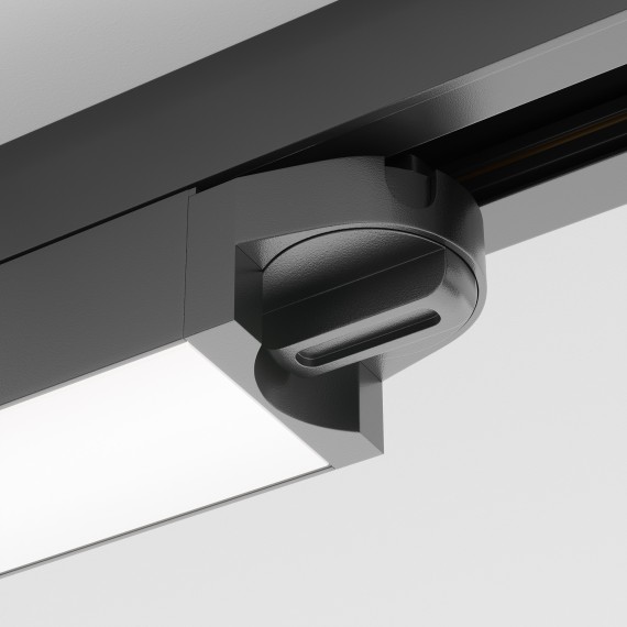 Однофазный двужильный светодиодный трековый светильник Maytoni Unity TR000-1-24W4K-B Basis 4000К 1900Лм CRI90+ 110° 24Вт