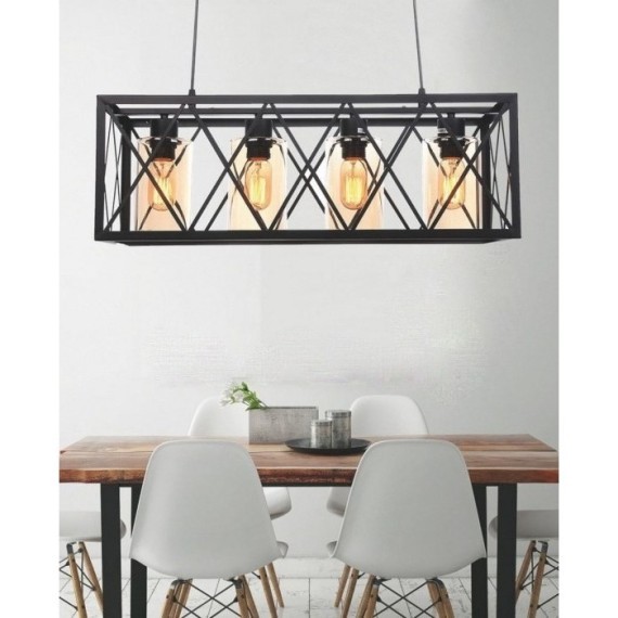 Подвесной светильник Nortis LDP 11535-4 BK