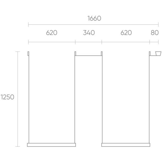 Готовая ременная трековая система Denkirs Belty DK55SET04-01-DB