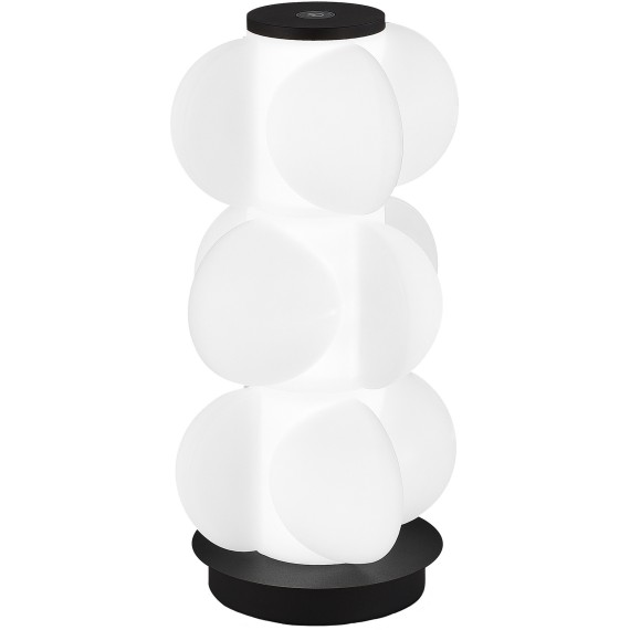 SL6121.404.01 Прикроватная лампа ST-Luce Черный/Белый LED 1*15W 3000K TALISMAN