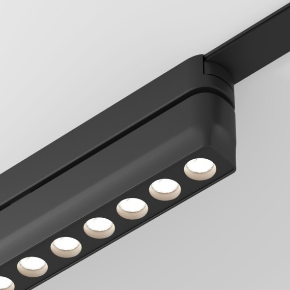 DK5368-BK Трековый магнитный светодиодный SMART (TUYA, Алиса, Bluetooth, Wi-Fi) светильник Denkirs AIR 48V CRI90+ 2700-6500К 872Лм 36° 12Вт