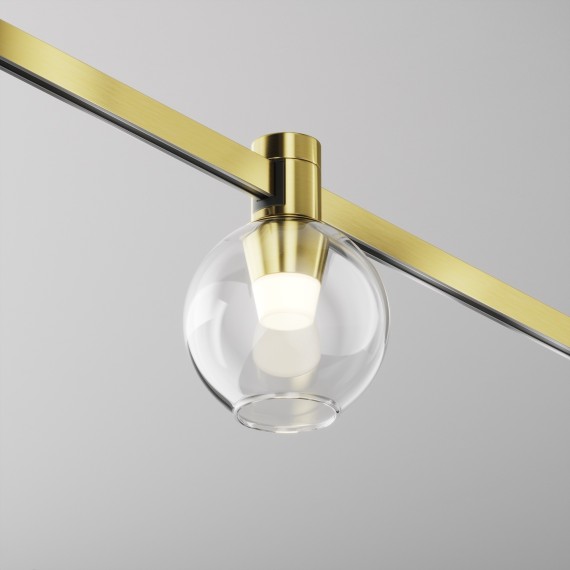 Магнитный трековый светильник Maytoni Flarity TR148-1-3W3K-BS 3000K 80лм 3Вт