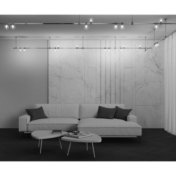 Магнитный трековый светильник Maytoni Flarity TR148-1-3W3K-BS 3000K 80лм 3Вт