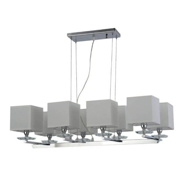 Хрустальная подвесная люстра Lumina Deco Fianelo LDP 1248-8 WT